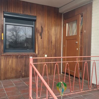 Eingang vom Garten ins Haus 
