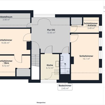 Grundriss OG 360