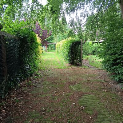 Weg zum Haus 