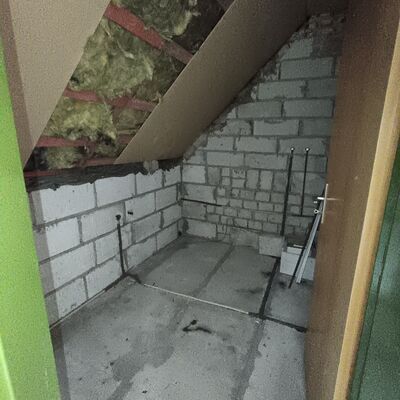 Haupthaus - weiteres Badezimmer im Rohbauzustand 