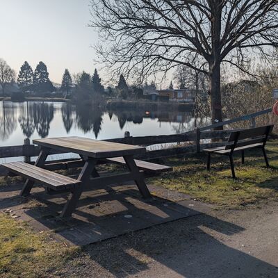 Badestelle am See